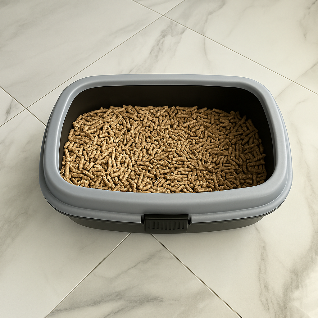 Olive Wood Pellet Cat Litter – Natural, Sustainable, and Hypoallergenic
