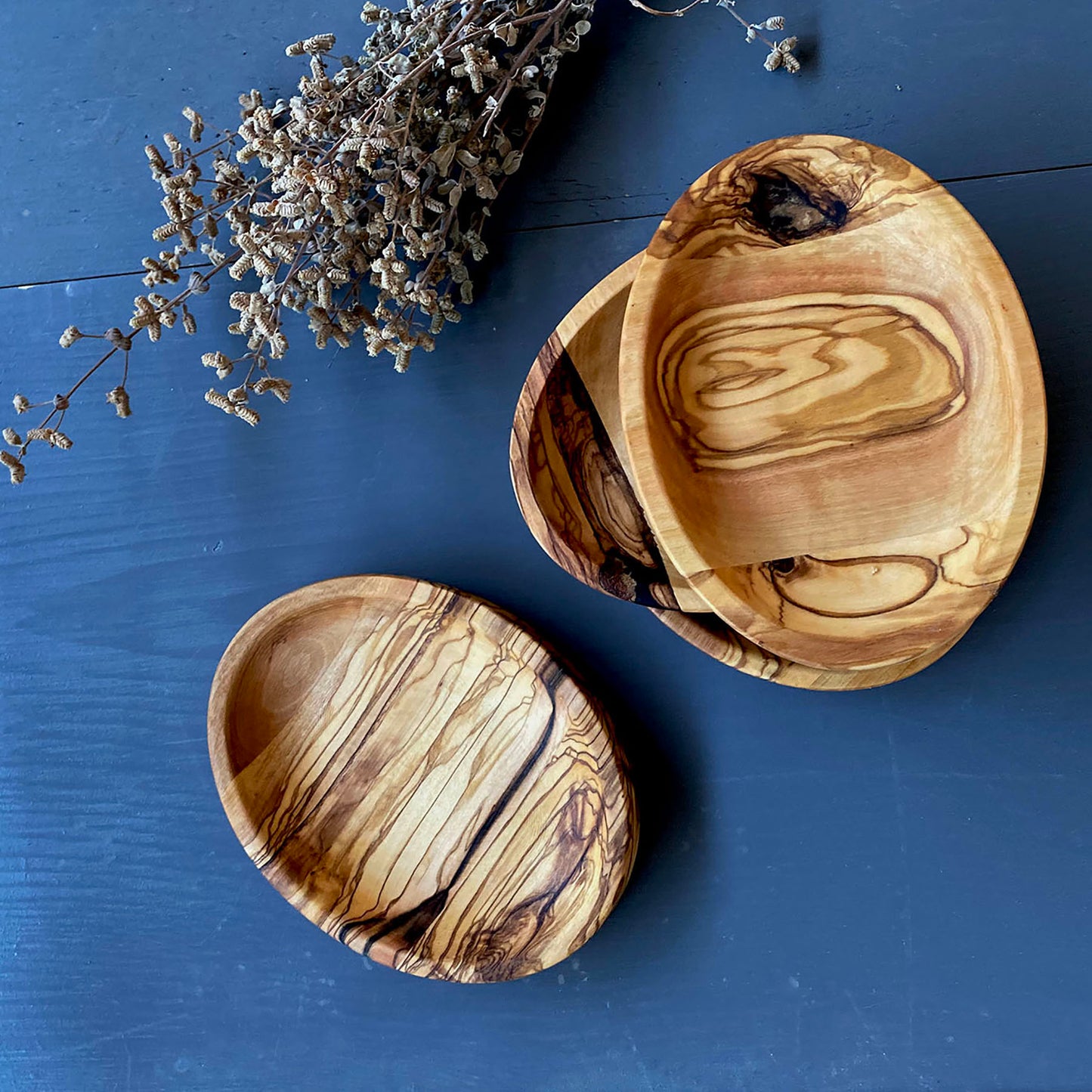 Zeytin Ağacından Eliptik Tabaklar, Meyve ve Sebzeler İçin Ahşap Servis Tabakları, Oval Atıştırmalık Tabakları