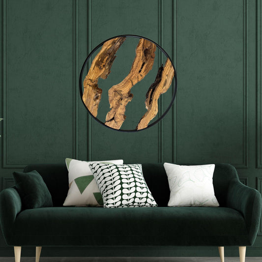 live edge wall decor, rustic wall decor, olive wood wall art