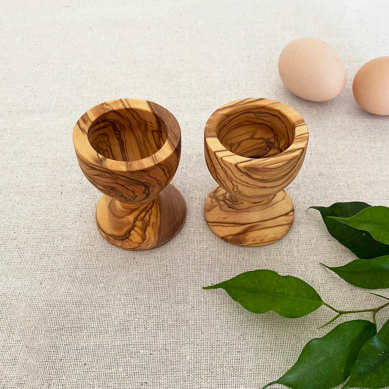 Olive Wood Egg Stand, Olive Wood Egg Holder, Wooden Egg Holder, Natural Wood Egg Holder, Organic Wooden Egg Stand