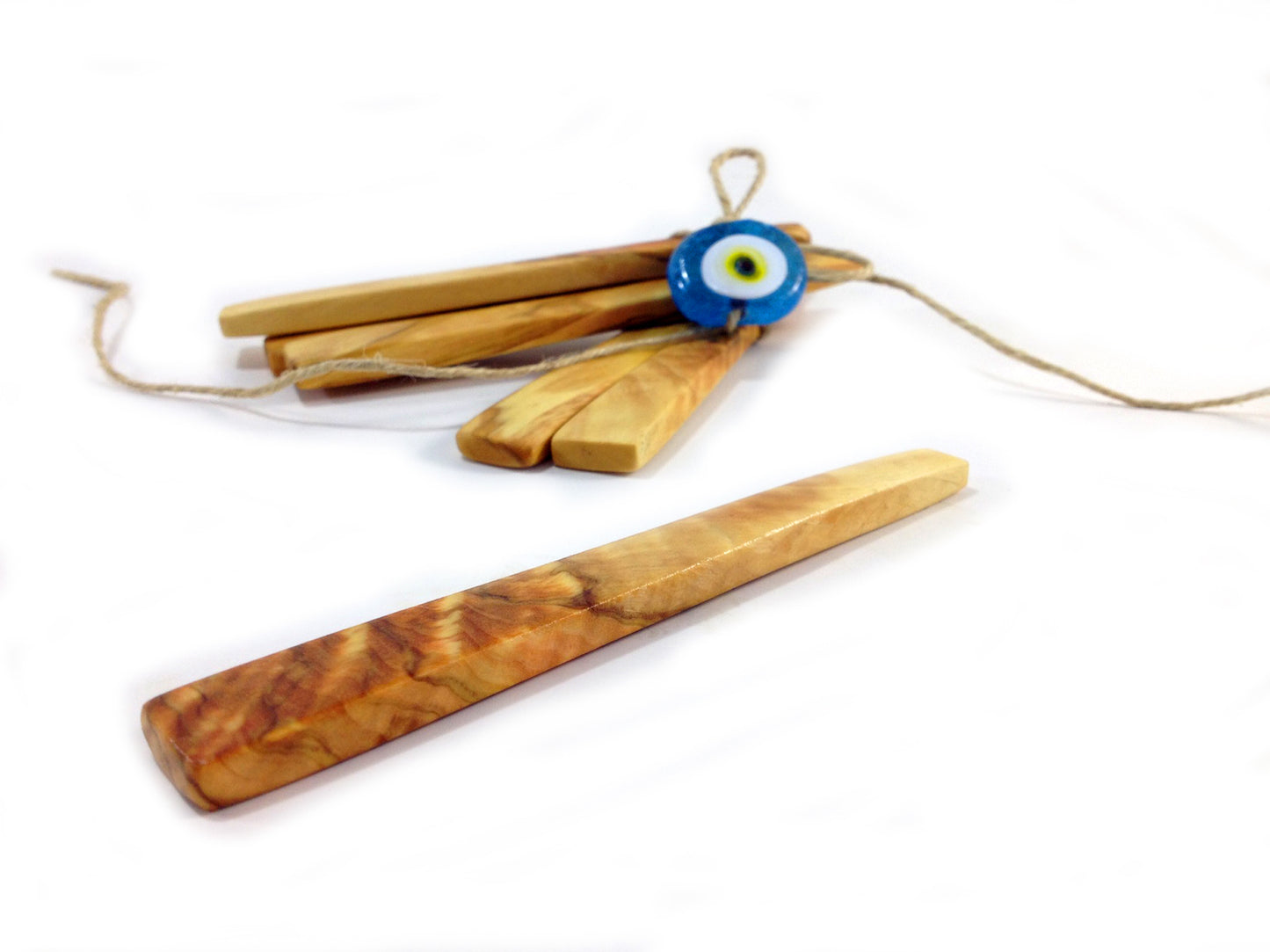 Olive Wood Tea Stirrers, Wooden Handmade Stirrers