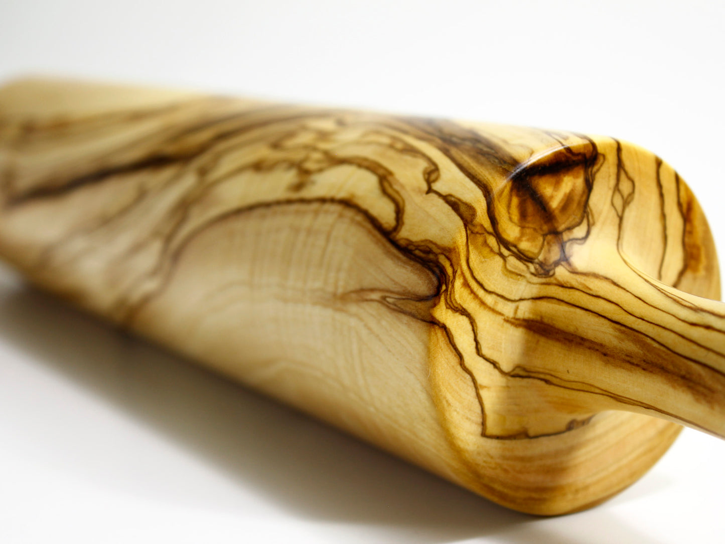 Olive Wood Rolling Pin, Wooden Wringer for Pastries