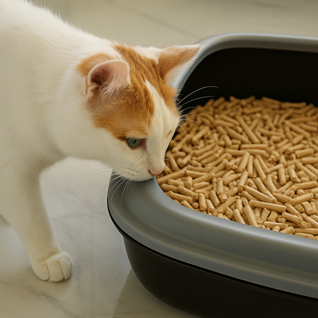 Zeytin Ağacı Pellet Kedi Kumu – Doğal, Sürdürülebilir ve Hipoalerjenik
