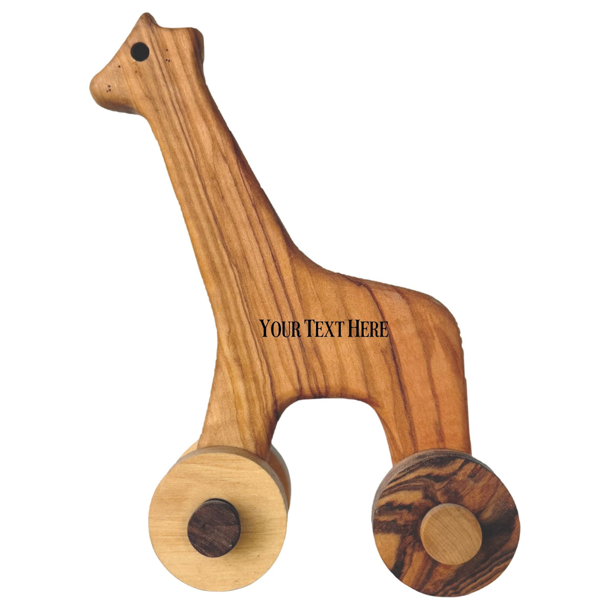 Olive Wood Toy Giraffe, Wooden Toy Giraffe, Enviroment Friendly Toy, Handmade Wooden Toy, Organic Toy, Vegan Toy, Authentic Toy