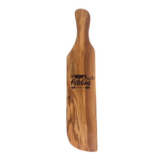 Olive Wood Bakers Spatula, Handmade Wooden Bakery Spatula