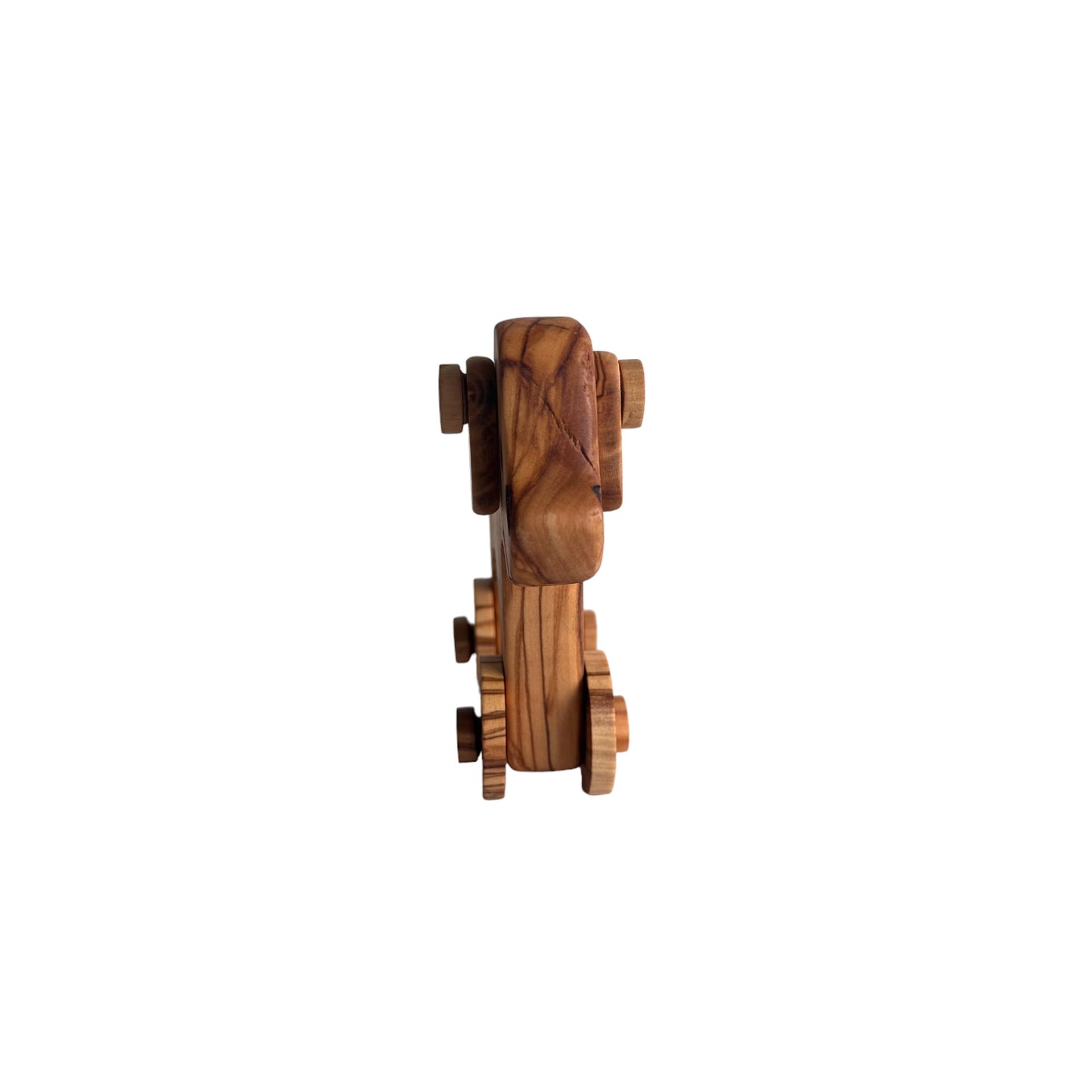 Olive Wood Toy Dog, Wooden Toy, Enviroment Friendly Vegan Toy, Chemical Free Natural Toy Dog, Safe Wooden Toys