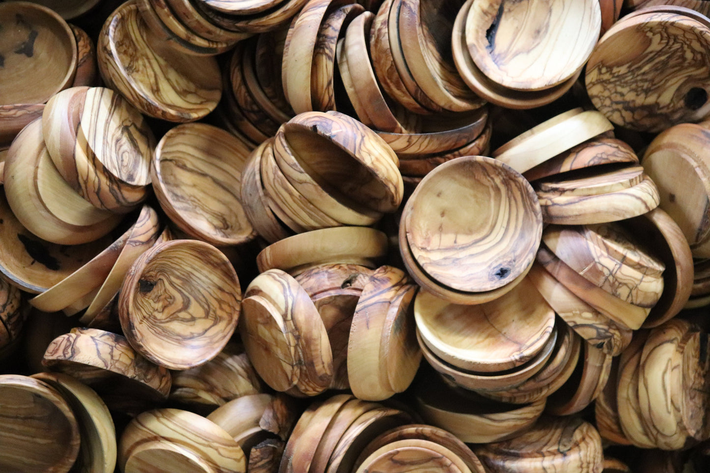 Single Deformed Small Plate, Deformed Olive Wood Mini Bowls, Rustic Tiny Dishes, Small Dipping Bowls