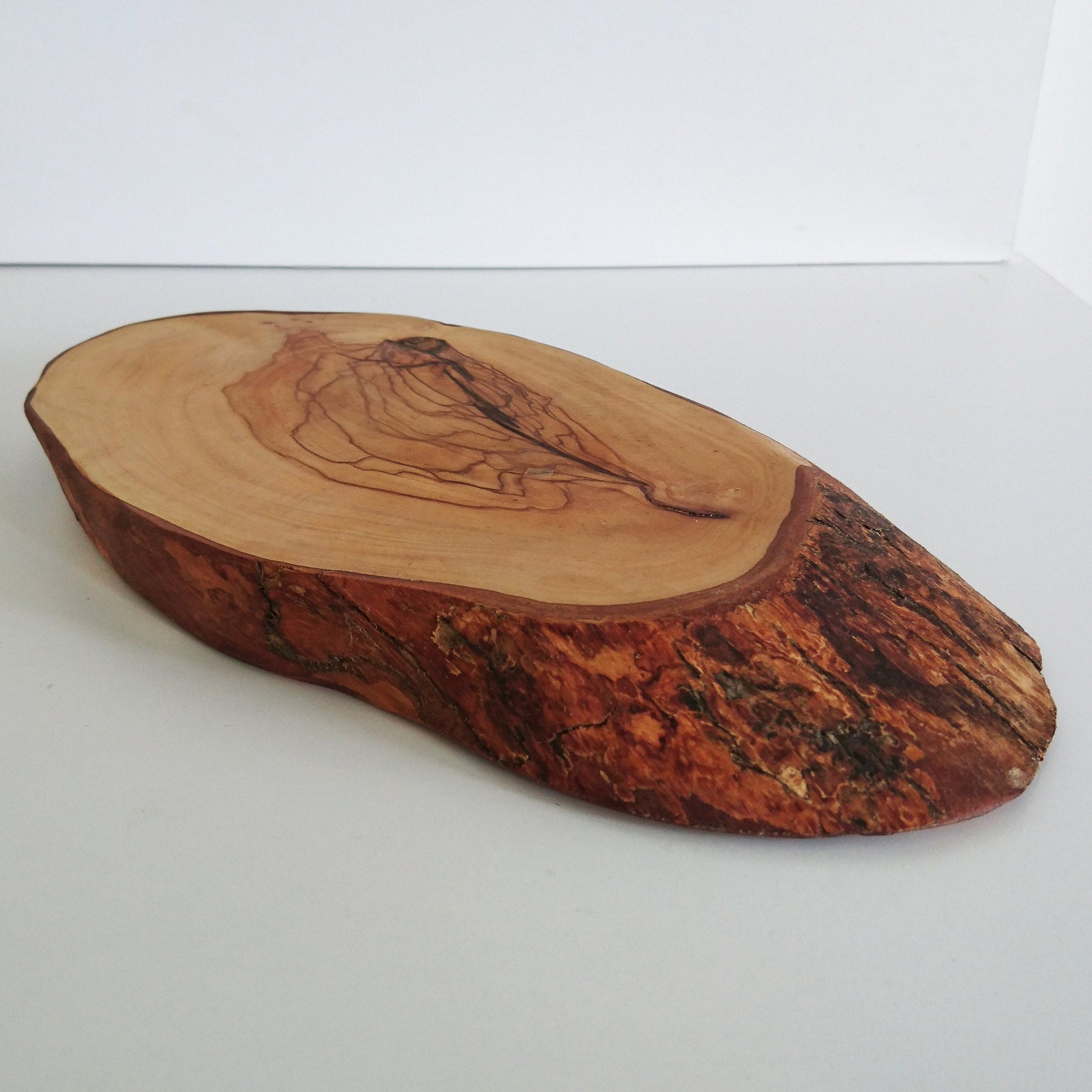 Olive Wood Rustic Cutting Board, Olive Wood Steak Board, Live Edge Board