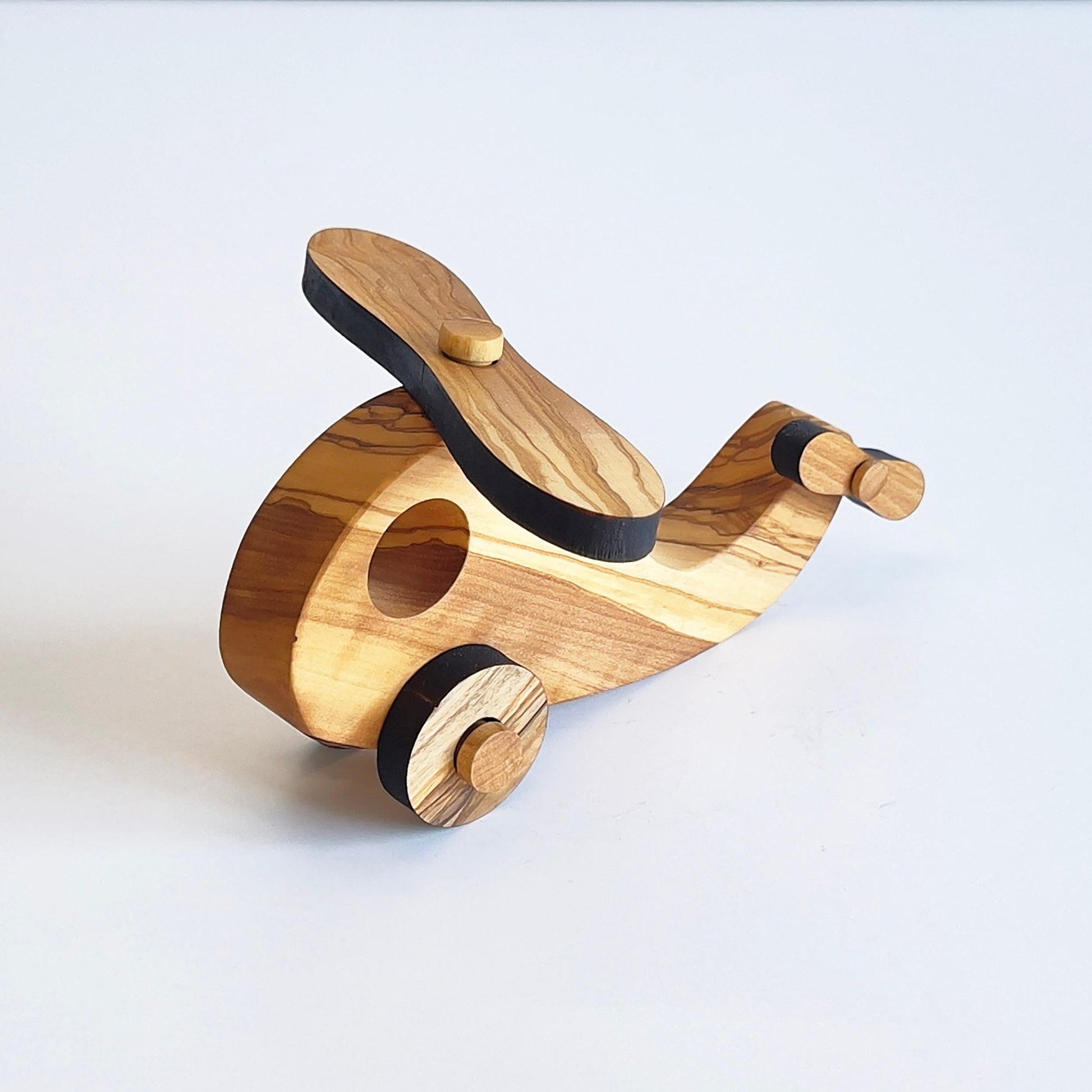 Wooden Montessori Toys for Kids, Olive Wood Natural Eco-friendly