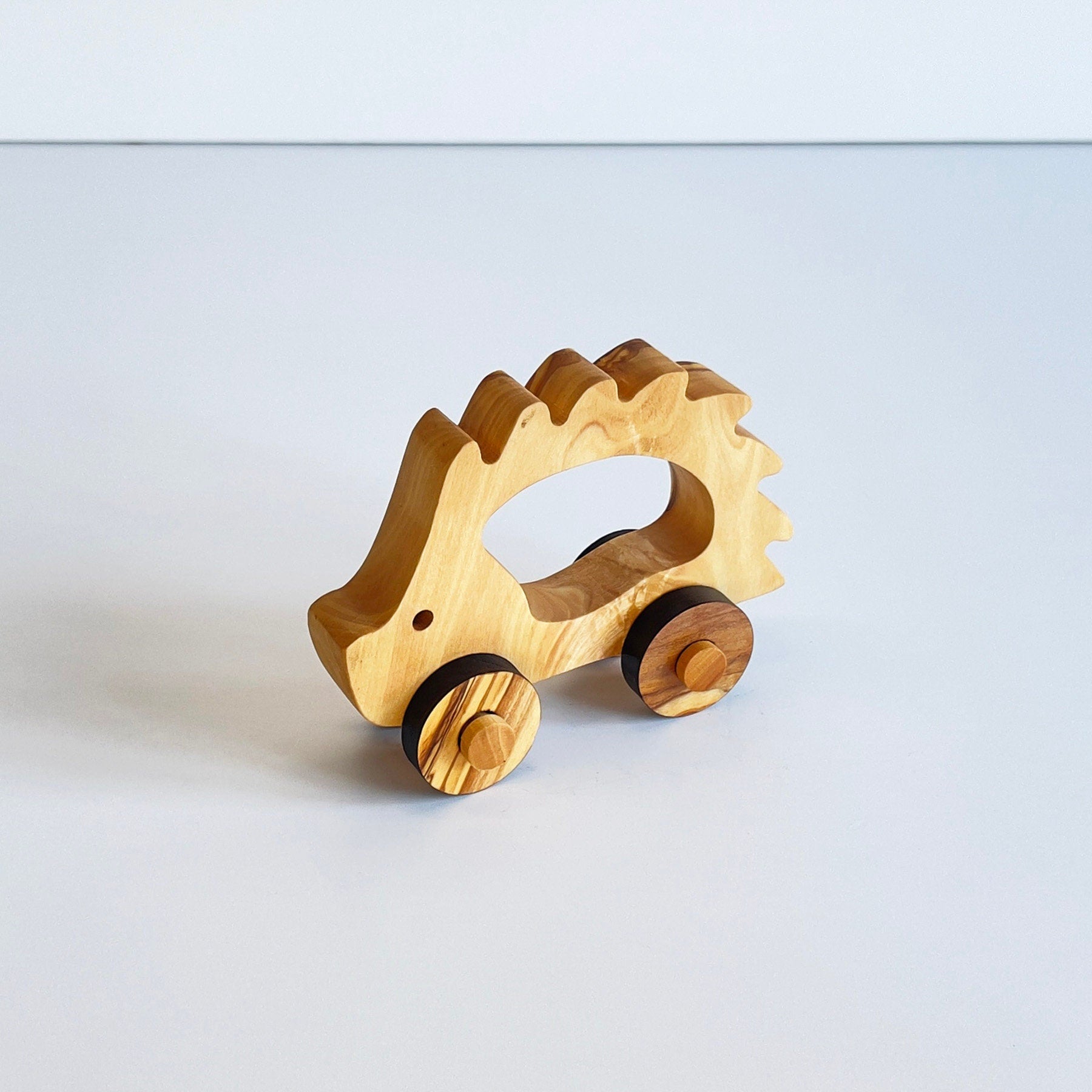 Wooden Montessori Toys for Kids, Olive Wood Natural Eco-friendly