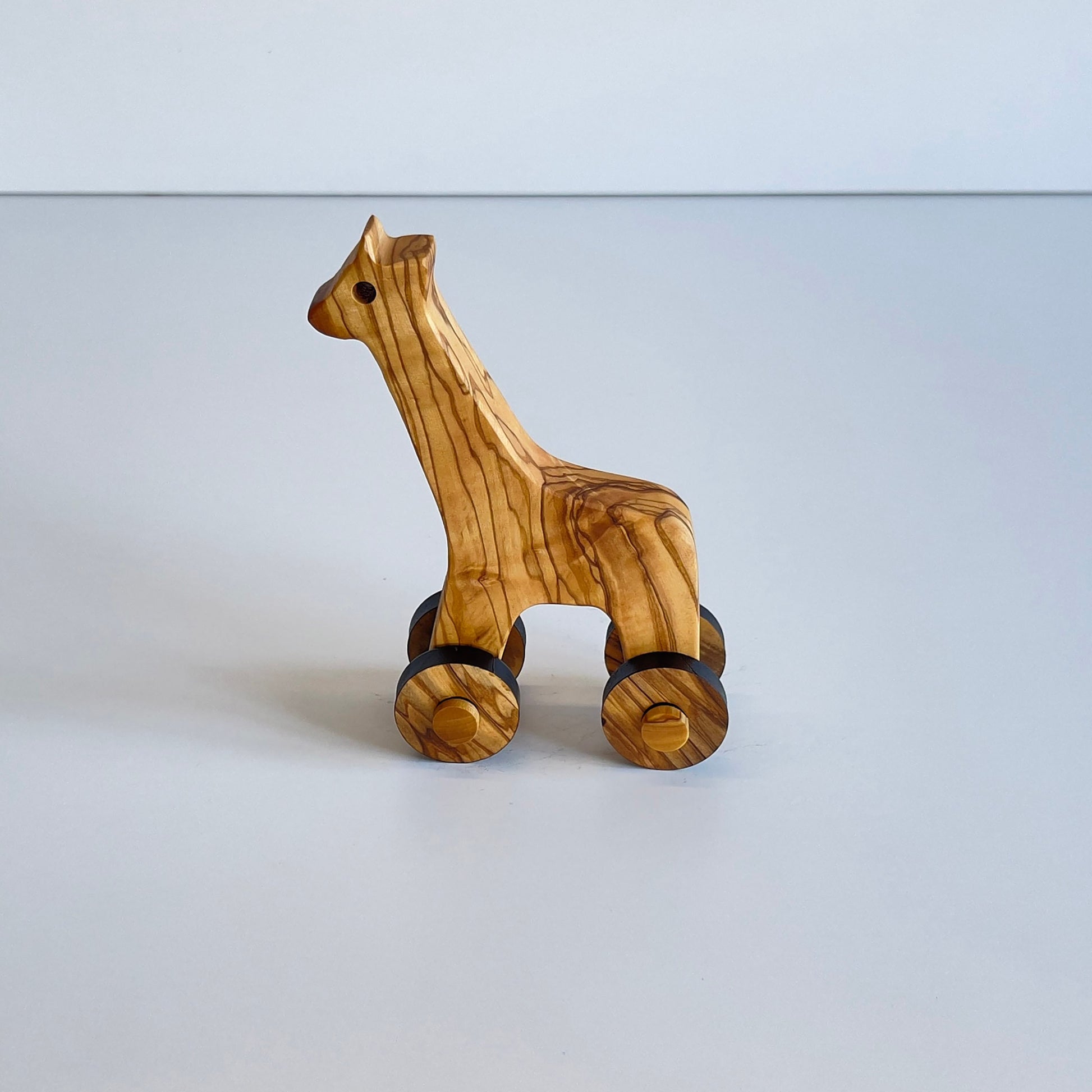 Olive Wood Toy Giraffe, Wooden Toy Giraffe, Enviroment Friendly Toy, Handmade Wooden Toy, Organic Toy, Vegan Toy, Authentic Toy