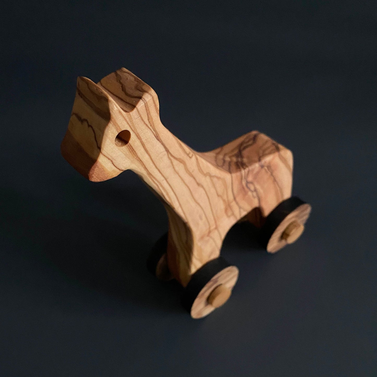 Olive Wood Toy Giraffe, Wooden Toy Giraffe, Enviroment Friendly Toy, Handmade Wooden Toy, Organic Toy, Vegan Toy, Authentic Toy