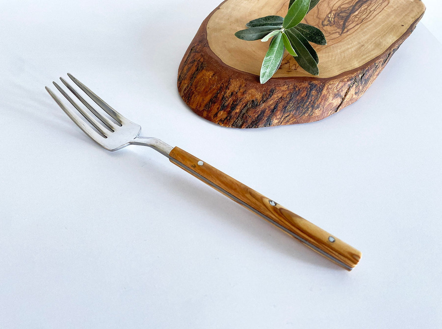 Olive Wood Cutlery, Wood Handle Stainless Steel Cutlery, Luxurious Cutlery Set, Authentic Flatware set, Stylish Wooden cutlery set