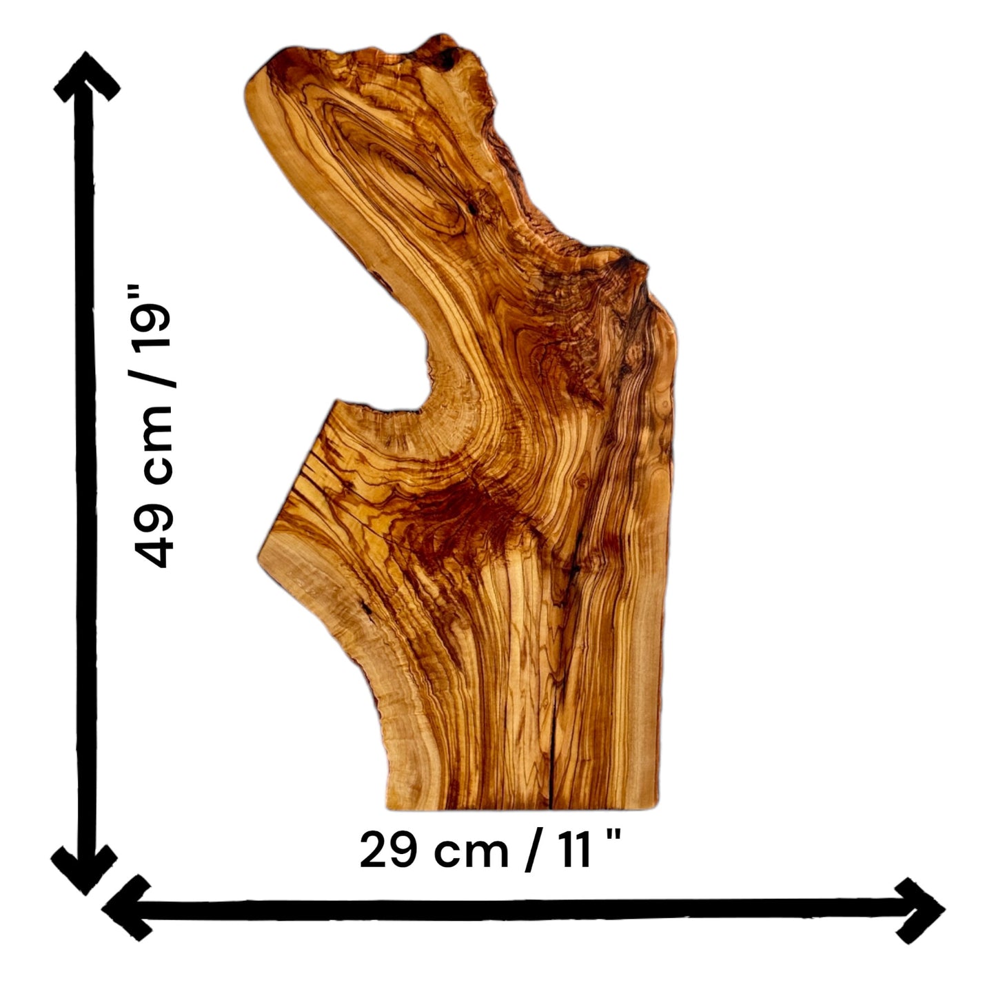 Olive Wood Live Edge Slabs, Wooden Blocks for Epoxy Resin Table