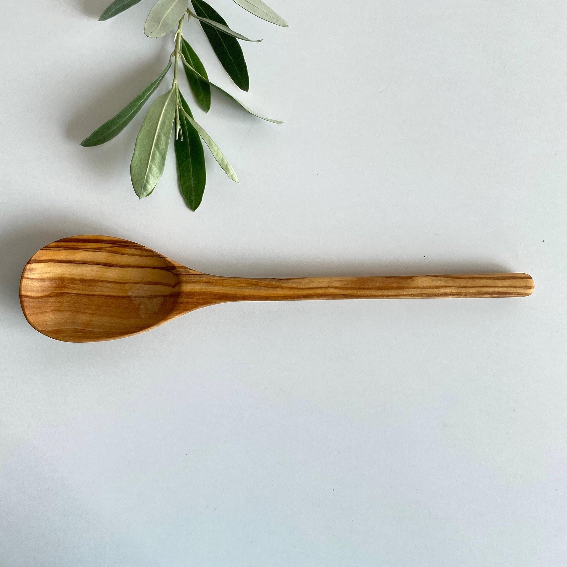 Olive Wood Coffee Spoon Set | Olive Wood Coffee Spoon | High Quality Coffee Spoons, Handmade Wooden Tea Spoon, 4.7 inches spoon