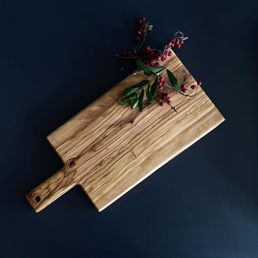 Olive Wood Cutting Board, Wooden Cutting Board, Olive Wood Rustic Serving Board, Authentic Wooden Board, Natural Wooden Chopping Board