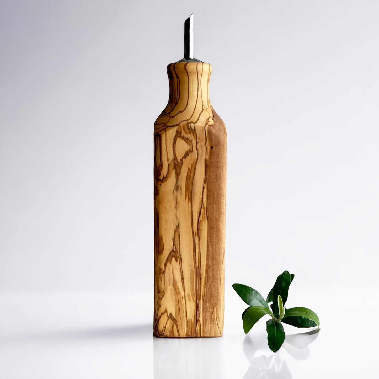 Olive Wood Oil Bottle, Olive Wood Oil Dispenser